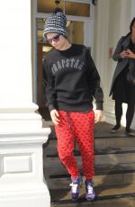 CARA DELEVINGNE Leaves Her House in London 2409