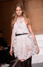 CARA DELEVINGNE on the Runway of Givenchy Fashion Show in Paris