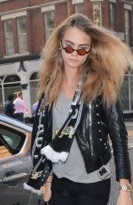 CARA DELEVINGNE Out and About in London 1609