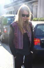 CARA DELEVINGNE Out for a Walk in London