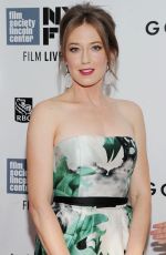 CARRIE COON at Gone Girl Premiere in New York