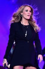 CARRIE UNDERWOOD Performs at Global Citizen Festival in New York 