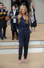 CAT DEELEY at Burberry Prorsum Fashion Show in London