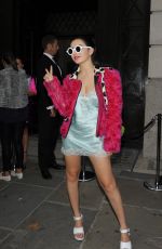 CHARLI XCX at House of Holland Fashion Show in London