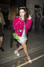 CHARLI XCX at House of Holland Fashion Show in London