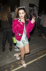 CHARLI XCX at House of Holland Fashion Show in London