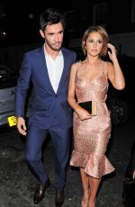 CHERYL COLE Arrives at Simon Cowells Birthday Party