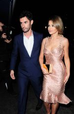CHERYL COLE Arrives at Simon Cowells Birthday Party