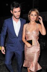 CHERYL COLE Arrives at Simon Cowells Birthday Party
