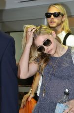 CHLOE MORETZ Arrives at Pearson International Airport in Toronto
