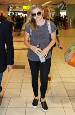 CHLOE MORETZ Arrives at Pearson International Airport in Toronto