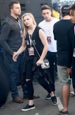 CHLOE MORETZ at Budweiser Made in America Music Festival, Day 2