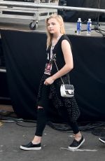 CHLOE MORETZ at Budweiser Made in America Music Festival, Day 2