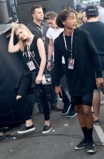 CHLOE MORETZ at Budweiser Made in America Music Festival, Day 2