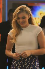 CHLOE MORETZ at MTV Studios in New York