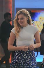 CHLOE MORETZ at MTV Studios in New York