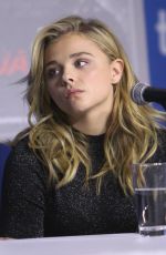 CHLOE MORETZ at The Equalizer Press Conference in Toronto