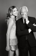 CHLOE MORETZ in Elle Magazine