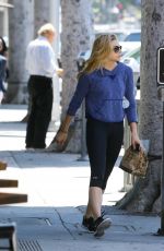 CHLOE MORETZ Leaves Yoga Class in Los Angeles