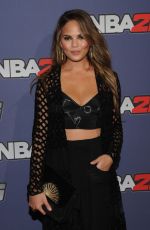 CHRISSY TEIGEN at NBA 2k15 Launch Celebration 