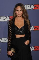CHRISSY TEIGEN at NBA 2k15 Launch Celebration 