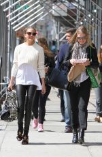 CHRISSY TEIGEN Out and About in New York