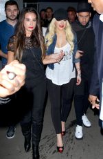 CHRISTINA AQUILERA at Drake vs Lil Wayne Concert in Hollywood