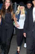 CHRISTINA AQUILERA at Drake vs Lil Wayne Concert in Hollywood