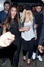 CHRISTINA AQUILERA at Drake vs Lil Wayne Concert in Hollywood