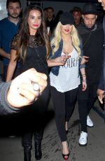 CHRISTINA AQUILERA at Drake vs Lil Wayne Concert in Hollywood