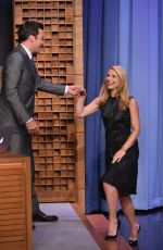 CLAIRE DANES at Tonight Show Starring Jimmy Fallon