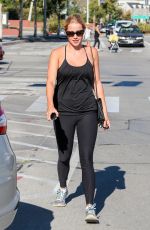 CLAIRE HOLT in Tights Out and About in Los Angeles