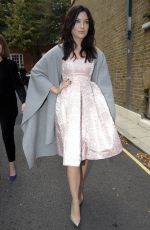 DAISY LOWE Arrives Giles Fashion Show in London