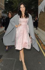 DAISY LOWE Arrives Giles Fashion Show in London