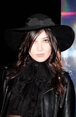 DAISY LOWE at Saint Laurent Fashion Show in Paris