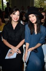 DAISY LOWE at Saint Laurent Fashion Show in Paris