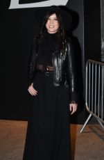 DAISY LOWE at Saint Laurent Fashion Show in Paris