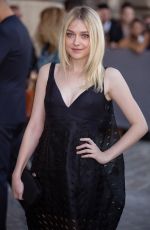 DAKOTA FANNING at Christian Dior Fashion Show in Paris
