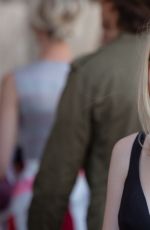 DAKOTA FANNING at Christian Dior Fashion Show in Paris
