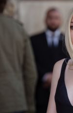 DAKOTA FANNING at Christian Dior Fashion Show in Paris