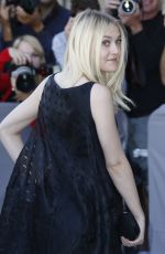 DAKOTA FANNING at Christian Dior Fashion Show in Paris