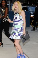 DAKOTA FANNING at Fashion Media Awards in New York