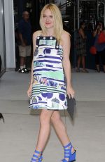 DAKOTA FANNING at Fashion Media Awards in New York