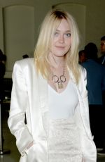 DAKOTA FANNING at Rodarte Fashion Show in New York