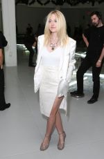 DAKOTA FANNING at Rodarte Fashion Show in New York