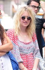DAKOTA FANNING Out and About in New York 0309