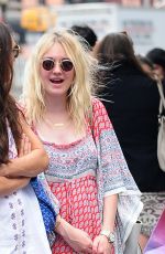 DAKOTA FANNING Out and About in New York 0309