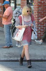 DAKOTA FANNING Out and About in New York 0309