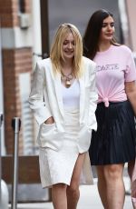 DAKOTA FANNING Out and About in New York 0909