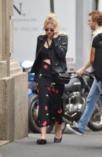 DAKOTA FANNING Out and About in Soho